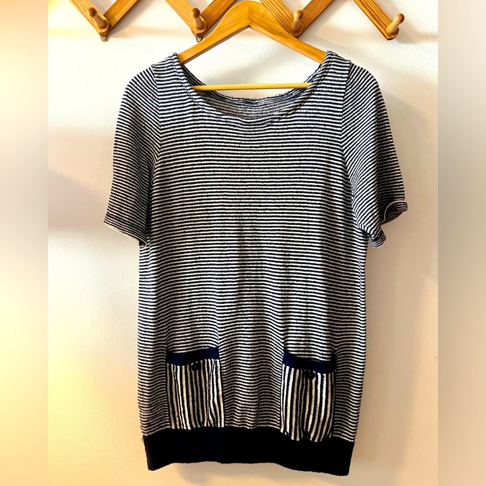 Anthropology short sleeve sweater